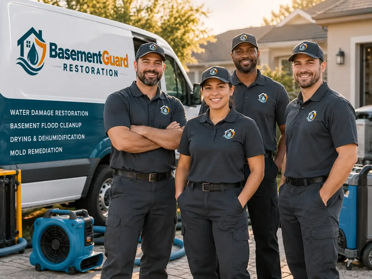Basement Water Damage Restoration company in Trufant, MI